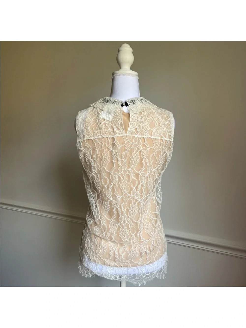 Chanel Two-Piece Lace Top